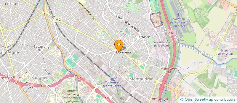 localisation de l'entreprise SIGNES AVANT COUREURS à TOULOUSE