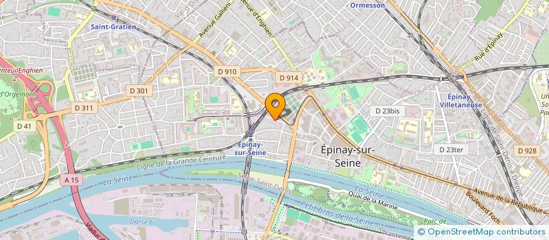 localisation de l'entreprise SIGNES D'EVEIL  EPINAY-SUR-SEINE