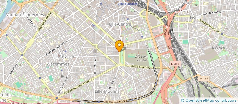 localisation de l'entreprise SIGNES DE SENS  LILLE