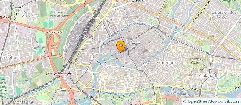 localisation de l'entreprise SIGNES PARTICULIERS à STRASBOURG