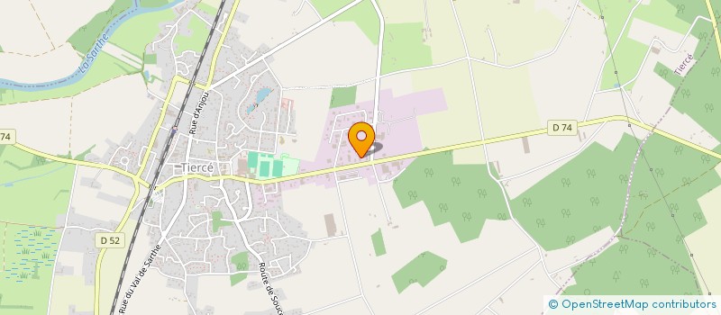 localisation de l'entreprise SIGNETIK à TIERCE