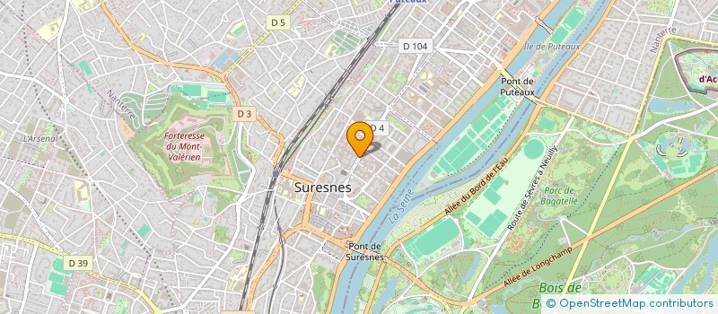 localisation de l'entreprise SIGNIFY FRANCE à SURESNES
