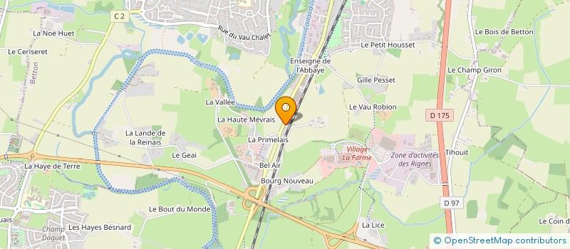 localisation de l'entreprise SIGNO VINCES  BETTON