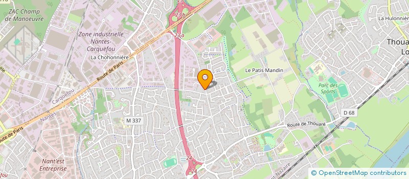 localisation de l'entreprise SIGNOMARK53  SAINTE-LUCE-SUR-LOIRE