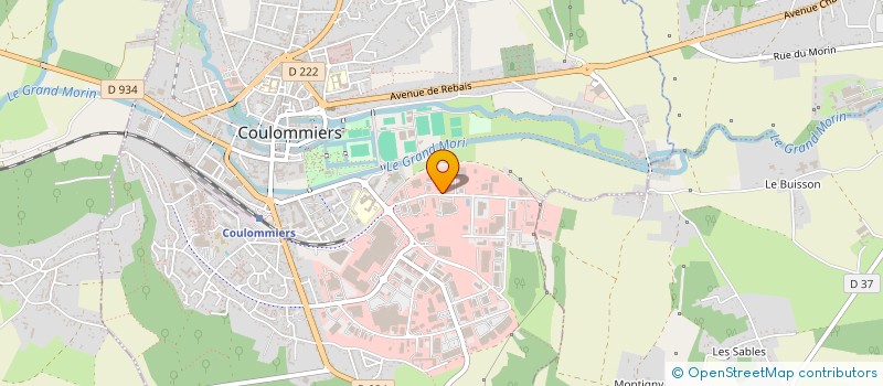 localisation de l'entreprise SIGNOS à COULOMMIERS