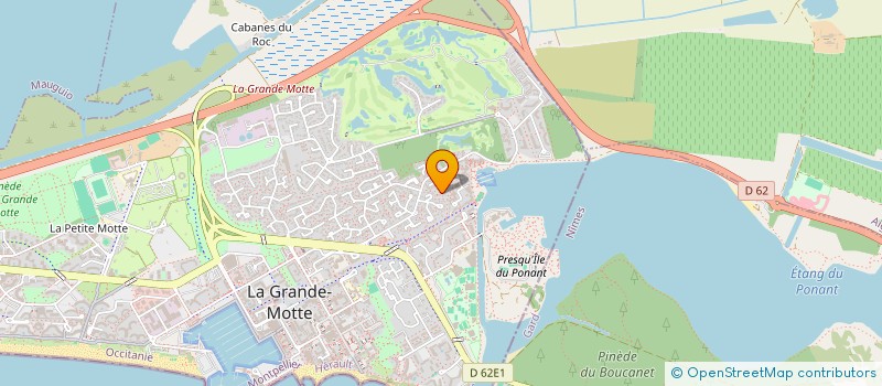 localisation de l'entreprise SIGNOVI  LA GRANDE-MOTTE