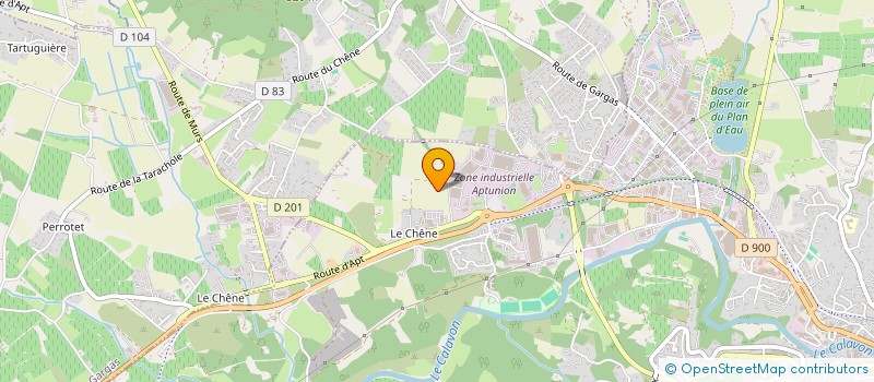 localisation de l'entreprise SIGNS  APT