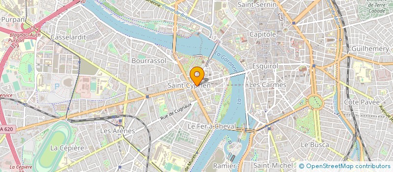 localisation de l'entreprise SIGNUM à TOULOUSE