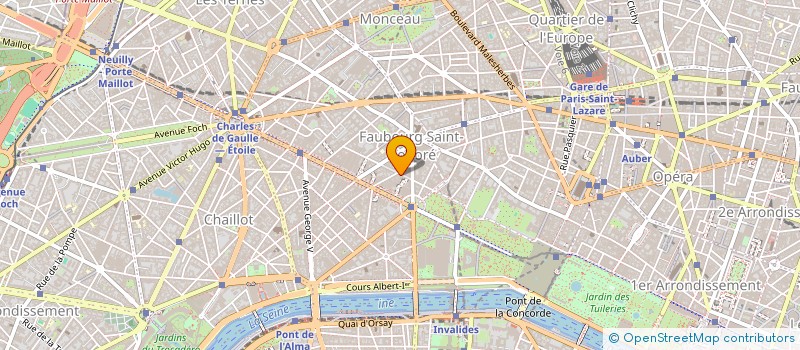 localisation de l'entreprise SIGNUM à PARIS
