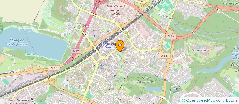 localisation de l'entreprise SIGNVISION OPERATE  GUYANCOURT