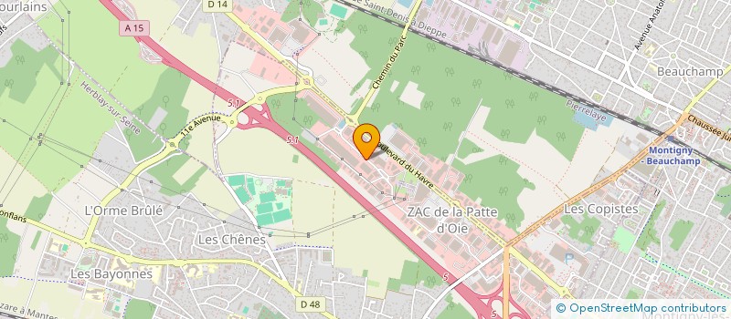 localisation de l'entreprise SIGO DEPANNAGE à HERBLAY-SUR-SEINE