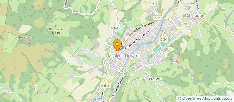 localisation de l'entreprise SIGOM à MAULEON-LICHARRE