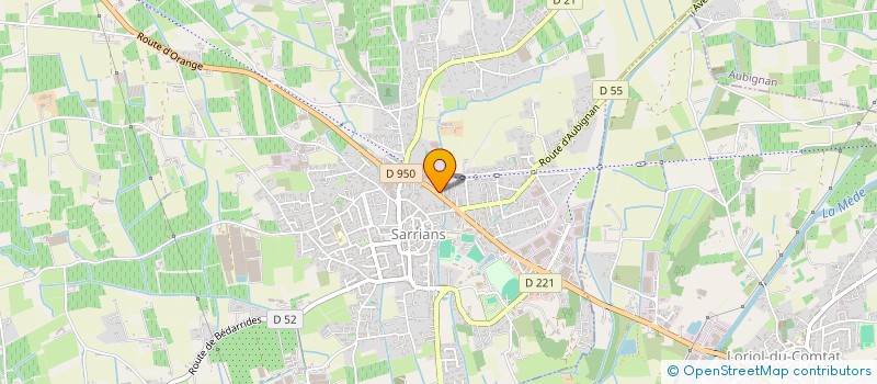 localisation de l'entreprise SIGREG à SARRIANS