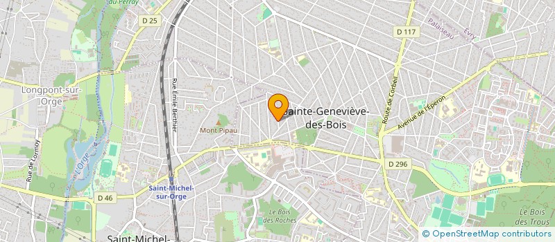 localisation de l'entreprise SIGRID à SAINTE-GENEVIEVE-DES-BOIS