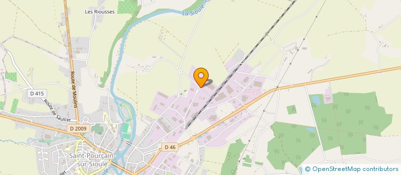 localisation de l'entreprise SIGTRANS  SAINT-POURCAIN-SUR-SIOULE