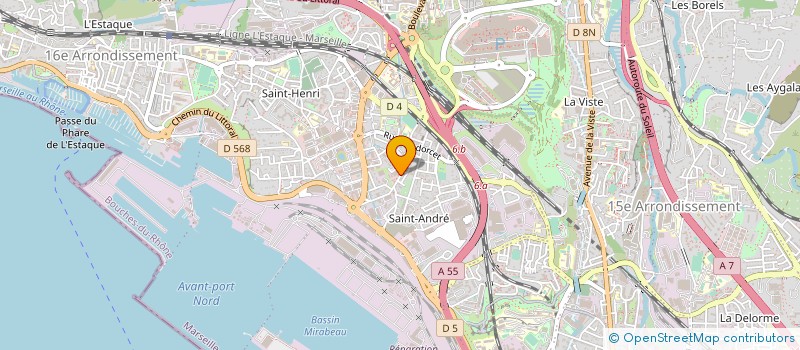 localisation de l'entreprise SIGUE GLOBAL SERVICES à MARSEILLE