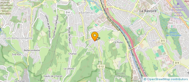 localisation de l'entreprise SIGURANI IMMO  LA RAVOIRE