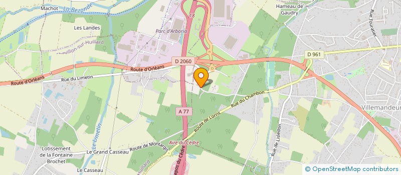 localisation de l'entreprise SIGURD SECURITE SERVICE à VILLEMANDEUR