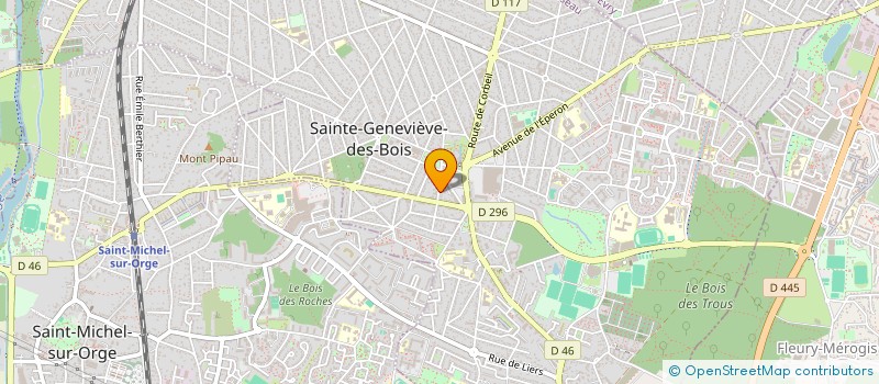 localisation de l'entreprise SIGVRED à SAINTE-GENEVIEVE-DES-BOIS