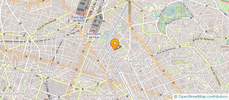 localisation de l'entreprise SIH  PARIS