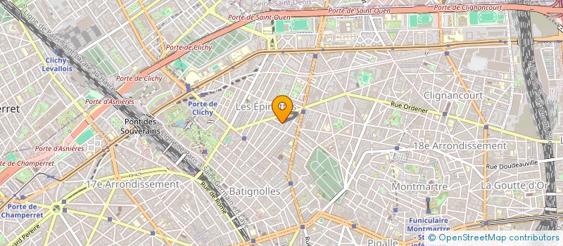 localisation de l'entreprise SIH  PARIS