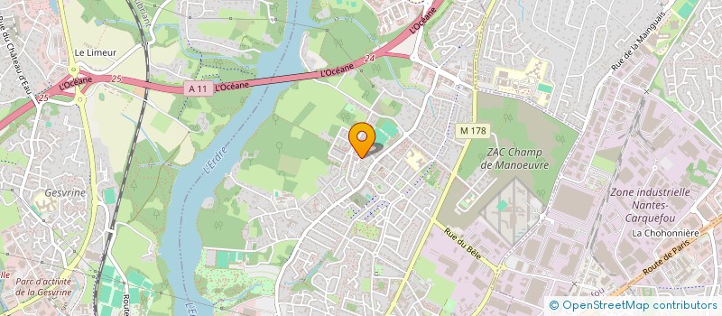 localisation de l'entreprise SIHADA à NANTES