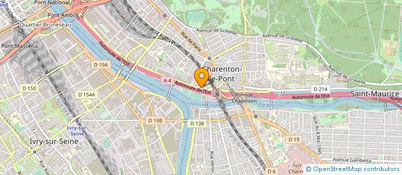 localisation de l'entreprise SIHJALAY à CHARENTON-LE-PONT