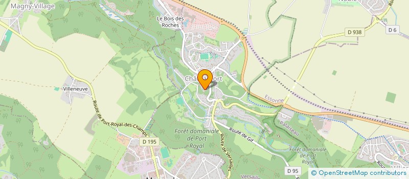 localisation de l'entreprise SIHRIM  CHATEAUFORT