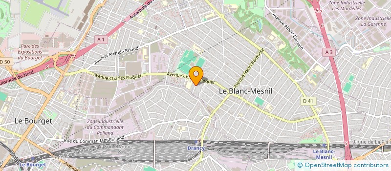 localisation de l'entreprise SIHVO à LE BLANC-MESNIL