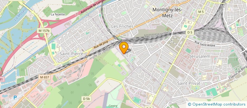 localisation de l'entreprise SIIMO à MONTIGNY-LES-METZ