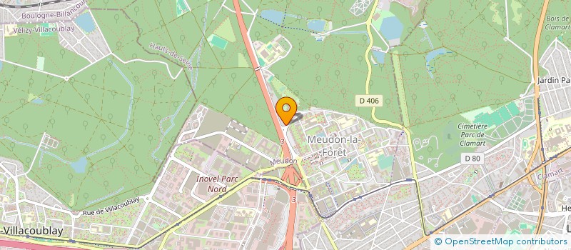 localisation de l'entreprise SIINERFUSION à MEUDON