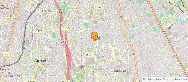 localisation de l'entreprise SIJ à VILLEJUIF