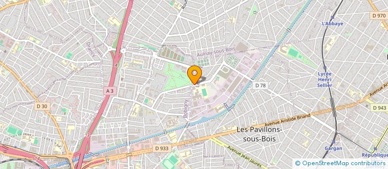 localisation de l'entreprise SIJA TRANSPORTS à LES PAVILLONS-SOUS-BOIS