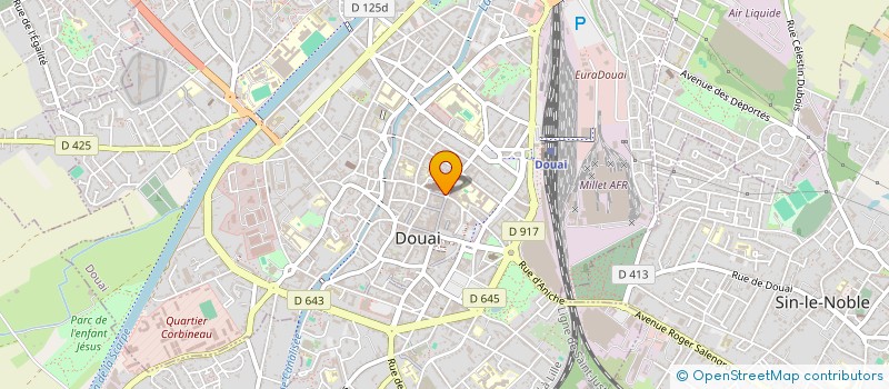 localisation de l'entreprise SIJADIS SERVICE D'INVESTIGATION JUDICIAIRE D'ACCES AU DROIT ET D'INSERTION SOCIALE à DOUAI