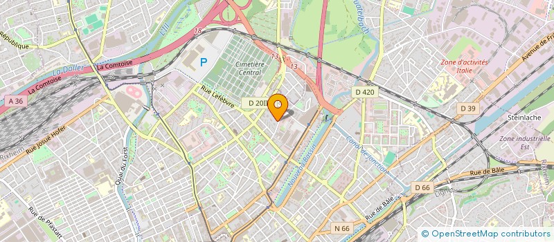 localisation de l'entreprise SIJAK FORMATION  MULHOUSE