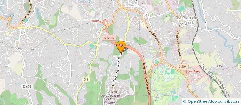 localisation de l'entreprise SIJAR à GRASSE
