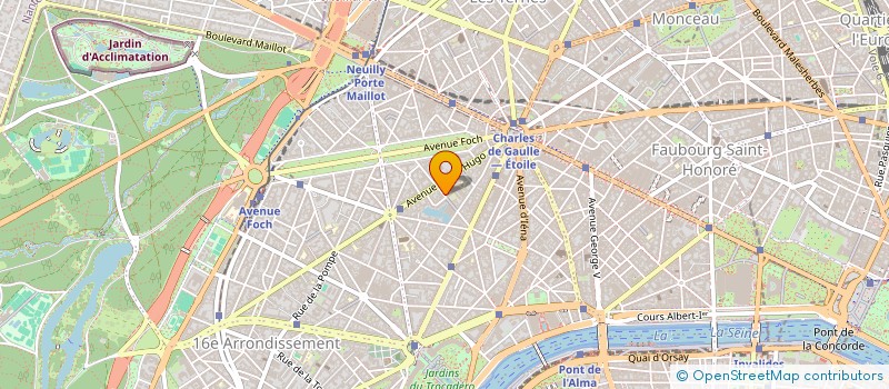 localisation de l'entreprise SIJC ( SOUTIEN INTERNATIONAL AUX JEUNES DE CARAIBE)  PARIS