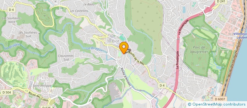 localisation de l'entreprise SIJESA  BIOT