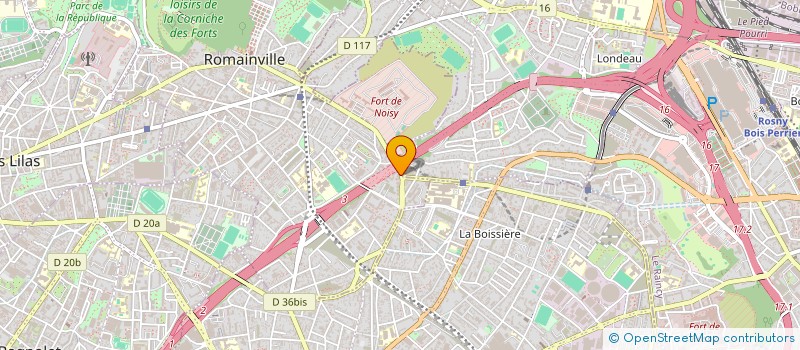 localisation de l'entreprise SIJHA à ROMAINVILLE