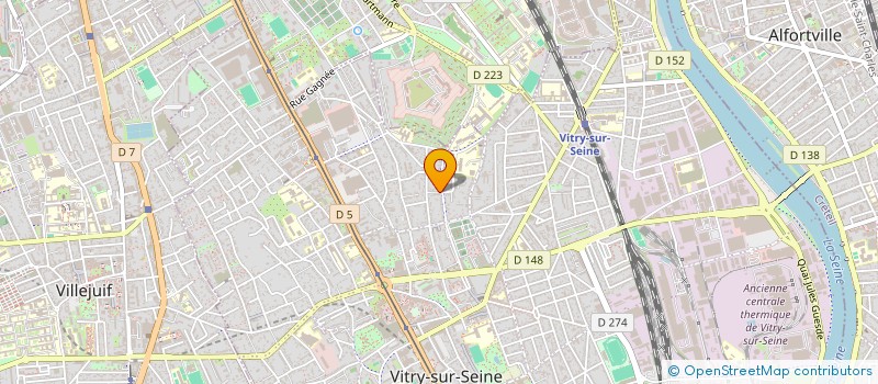 localisation de l'entreprise SIJIE  VITRY-SUR-SEINE