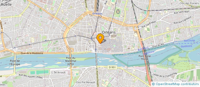 localisation de l'entreprise SIJJA COSMETIQUE à ORLEANS