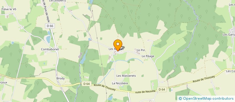 localisation de l'entreprise SIJOLI  L'ABERGEMENT-CLEMENCIAT