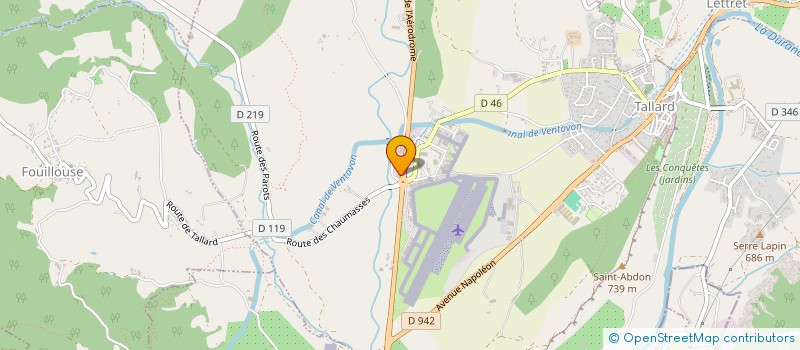 localisation de l'entreprise SIJOSE à TALLARD