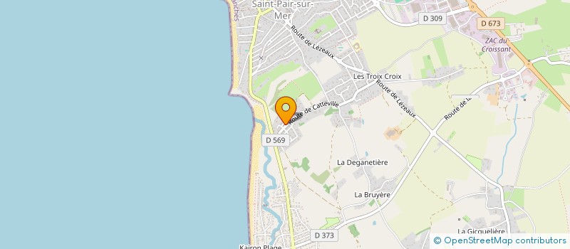 localisation de l'entreprise SIJUVAN  SAINT-PAIR-SUR-MER