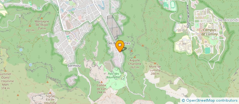 localisation de l'entreprise SIK INVEST  MARSEILLE 9EME