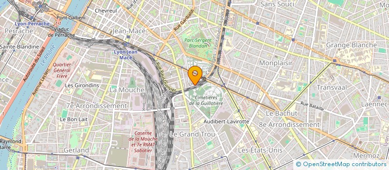 localisation de l'entreprise SIK RENOV  LYON 7EME