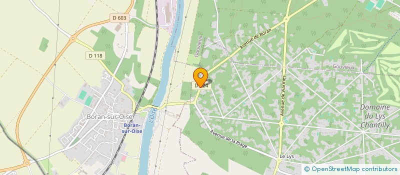 localisation de l'entreprise SIKA  LAMORLAYE