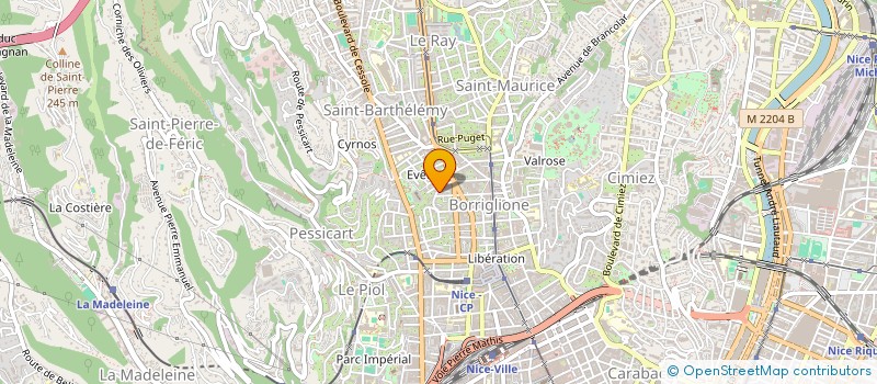 localisation de l'entreprise SIKA BATIMENT à NICE