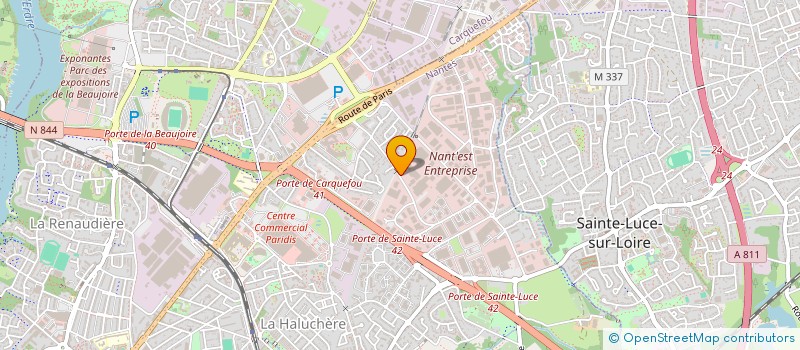localisation de l'entreprise SIKAD à SAINT-SEBASTIEN-SUR-LOIRE