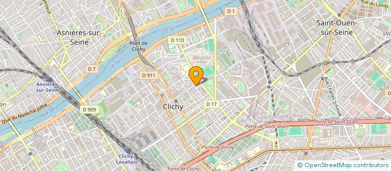localisation de l'entreprise SIKAM à CLICHY